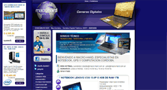 Desktop Screenshot of macro-hard.com.ar